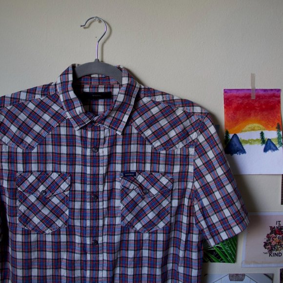 pearl snap button up - Picture 2 of 3